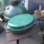 Oválný smaltovaný litinový pekáč Big Green Egg