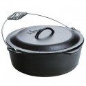 Litinový hrnec Lodge "Dutch Oven" s poklicí  8,5 l