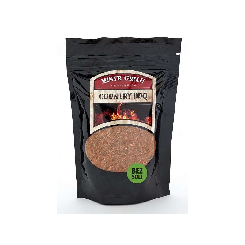 Grilovací koření BEZ SOLI Country BBQ 100 g Mistr grilu