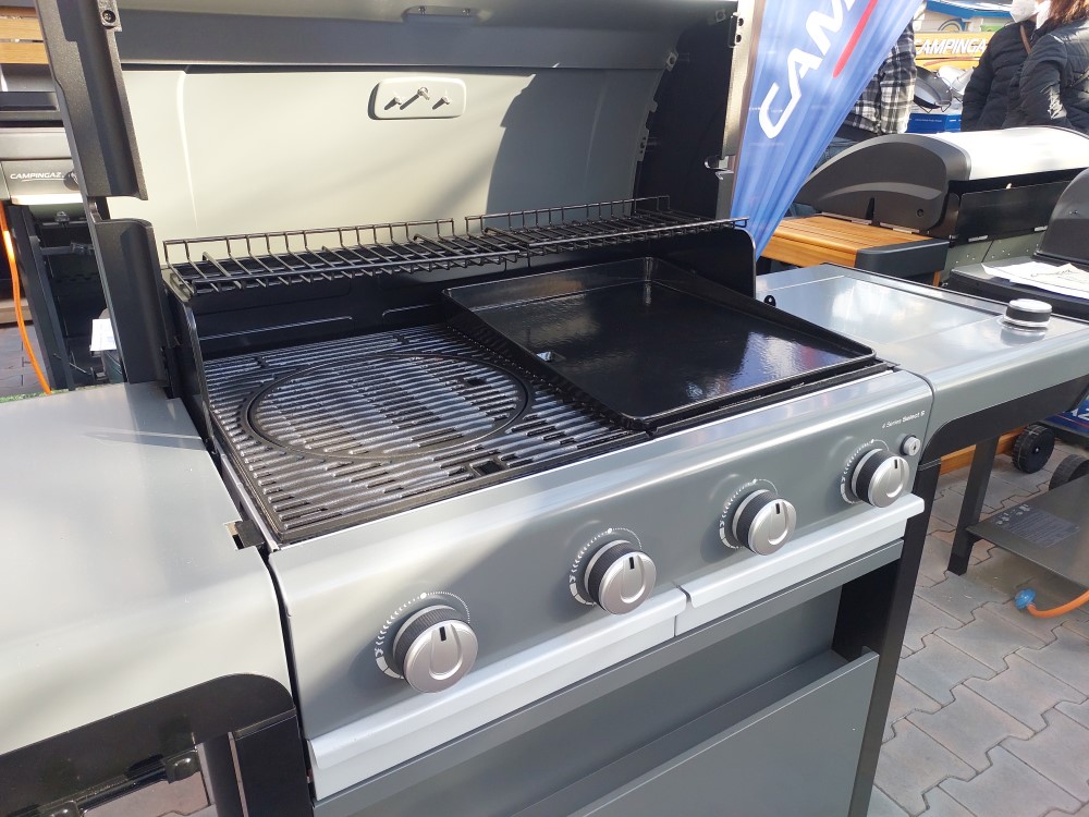plancha na grilu campingaz selec