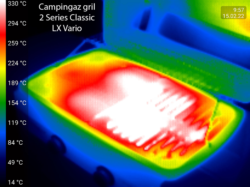 termofotka grilu Campingaz