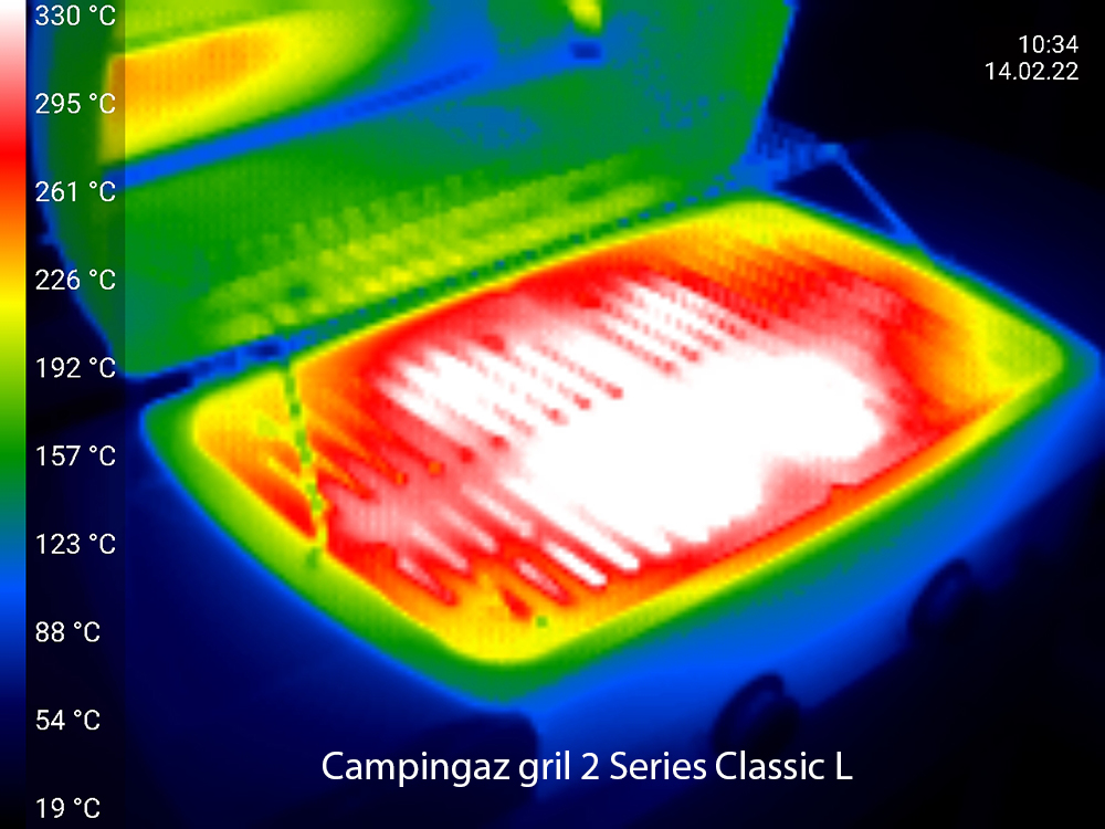 termofotka grilu Campingaz