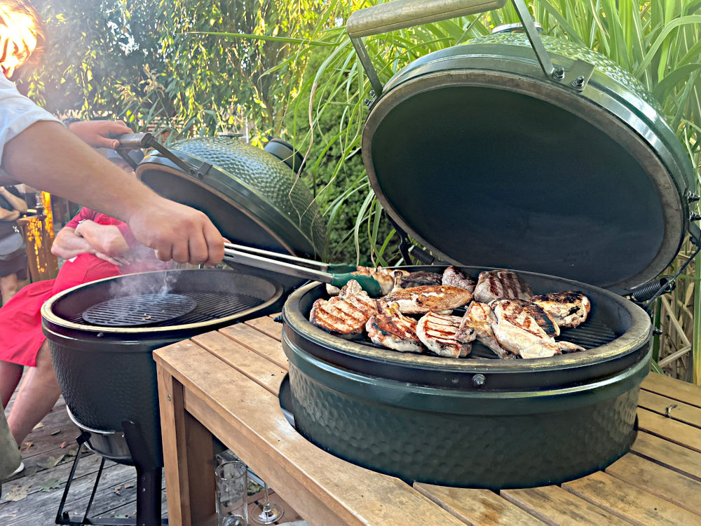 kurz grilování na big green egg