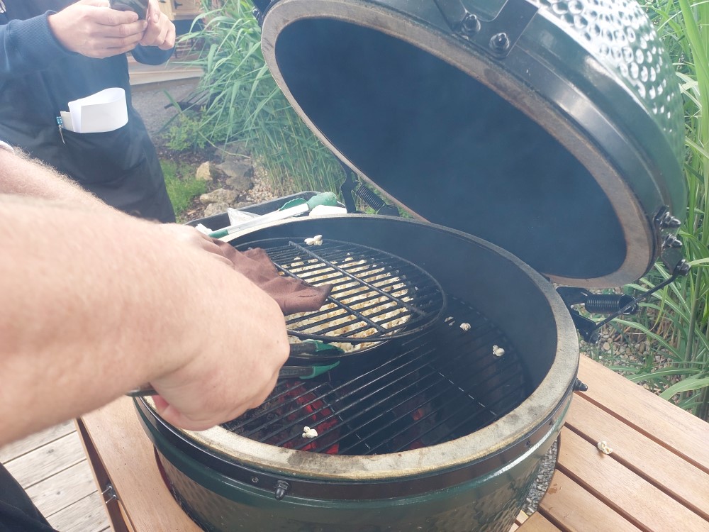 kurz grilování big green egg