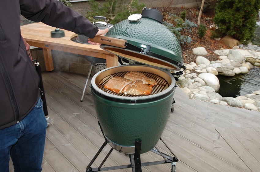 gril big green Egg