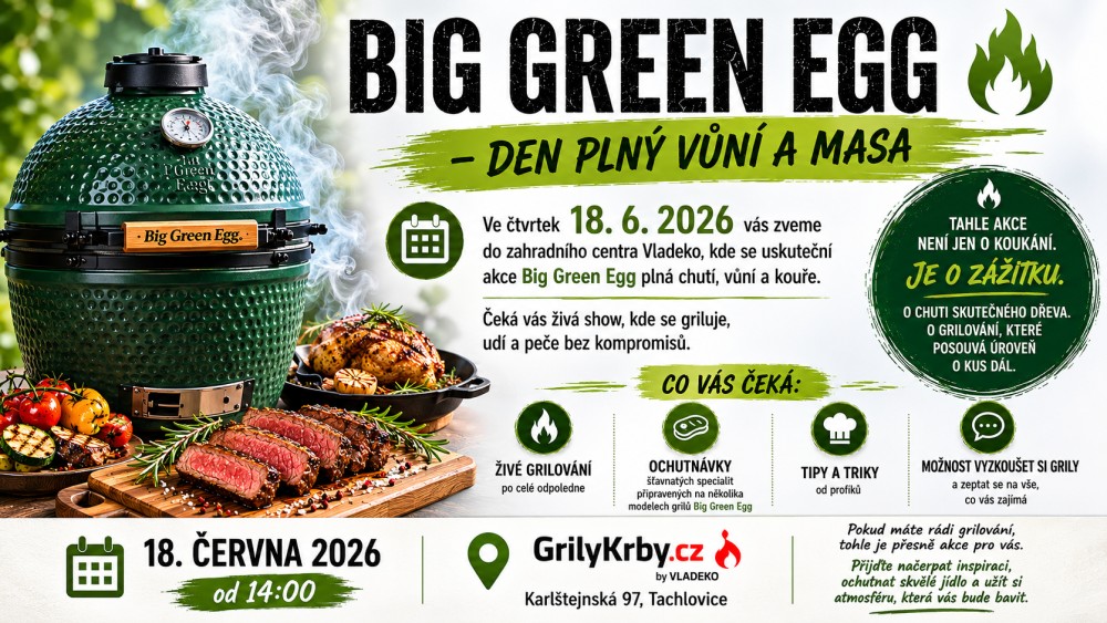 akce big green egg