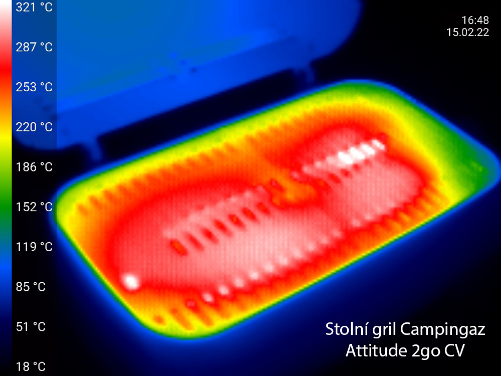 termofotka grilu campingaz
