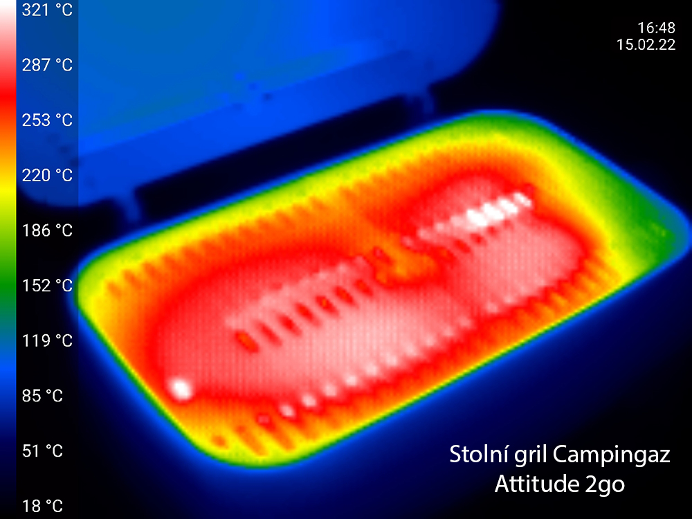 termofotka grilu campingaz