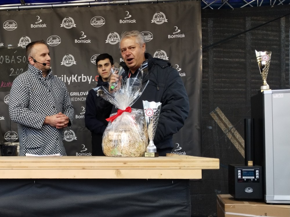 medová klobása z klobásobraní na kurzu mistra málka