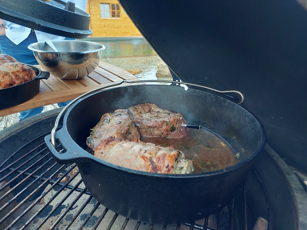 kurz grilování big green egg