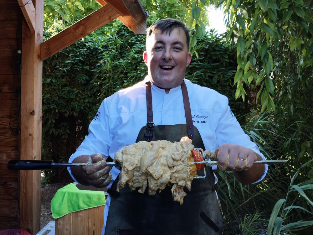 kurz grilování na big green egg
