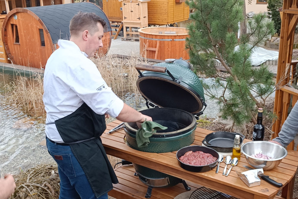 kurz grilování big green egg