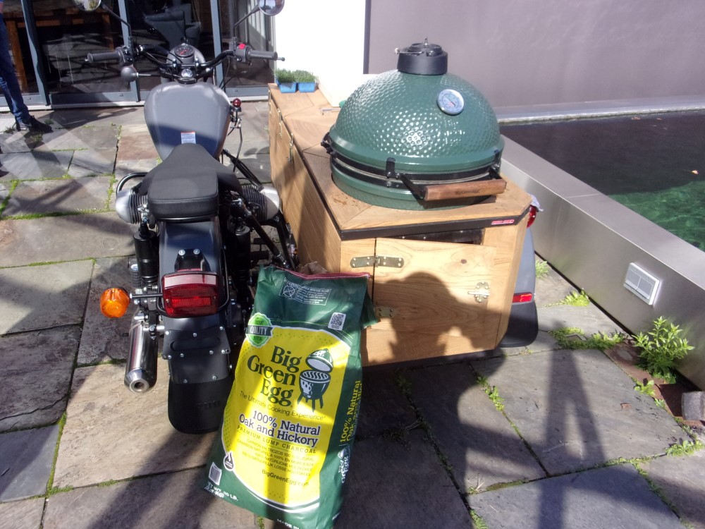 vestavný gril big green egg