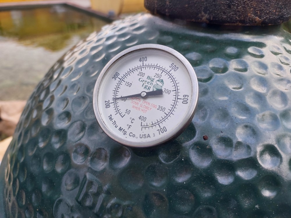 teploměr grilu big green egg