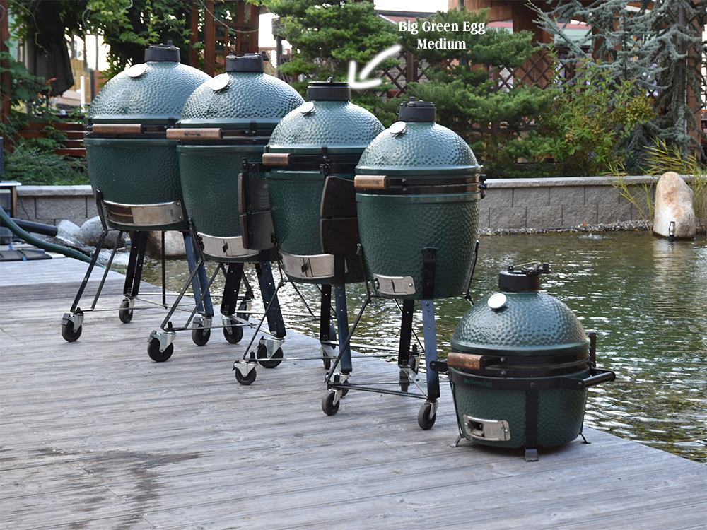 velikosti grilů big green egg