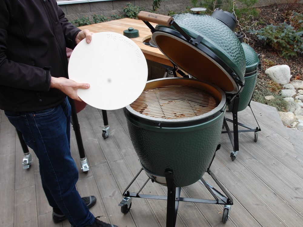 pizza kámen big green egg