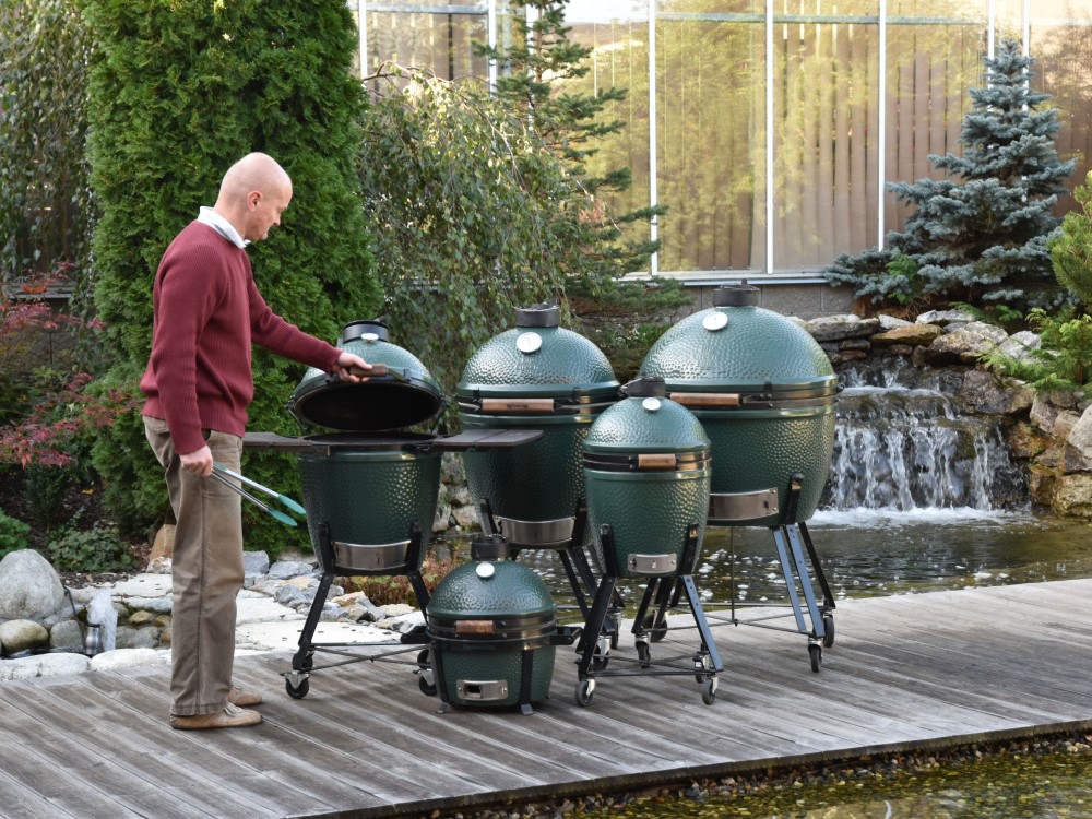 jak používat gril big green egg