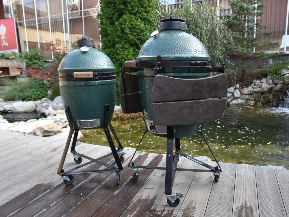 jak udržet v grilu big green egg teplotu