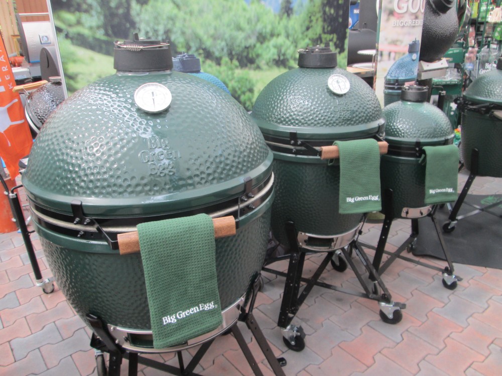 čištění grilu big green egg