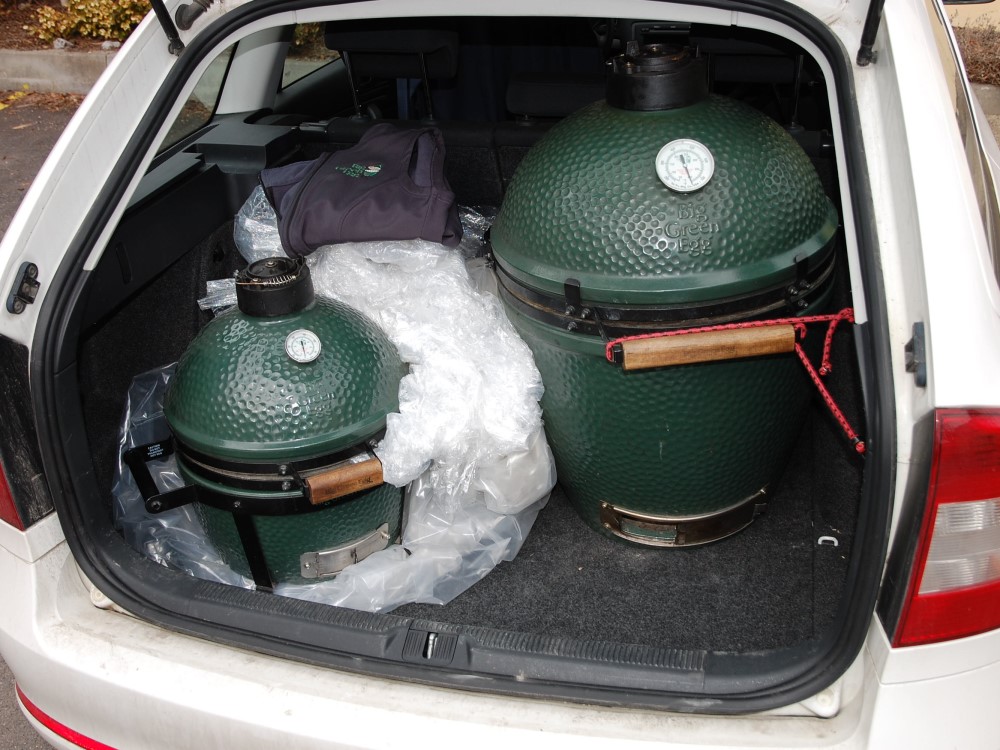 přeprava grilu big green egg