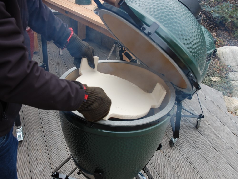 pečení v big green egg