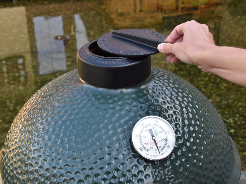 regulační klapka grilu big green egg