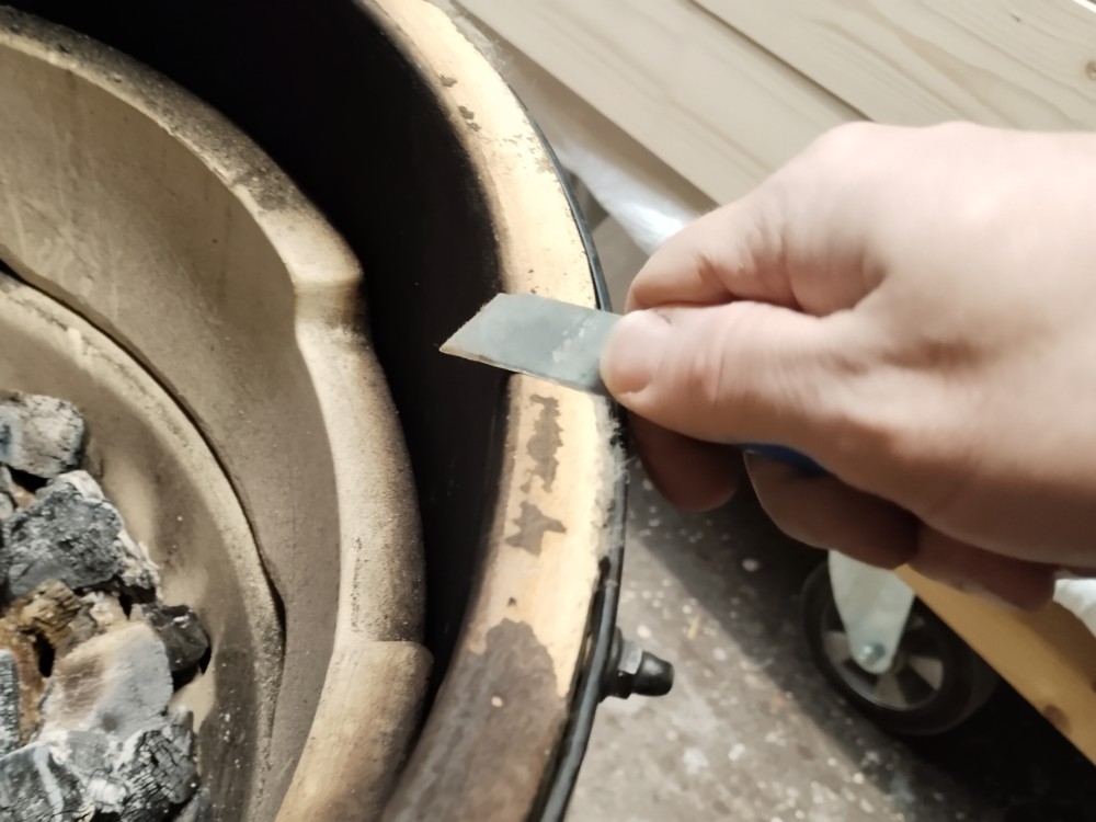 jak vyměnit těsnění u keramického grilu big green egg