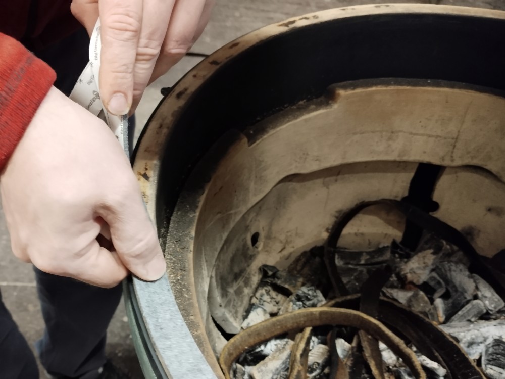 jak vyměnit těsnění u grilu big green egg