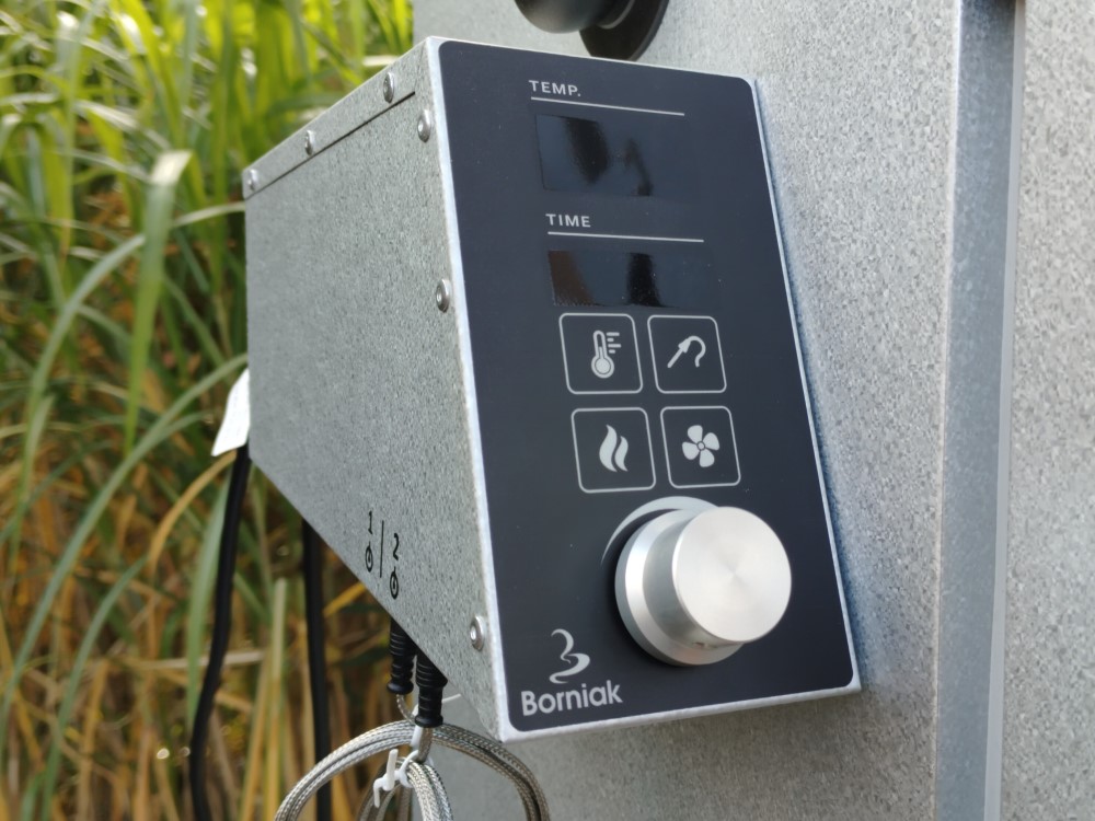 digitální jednotka udírny borniak wifi