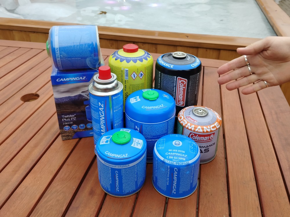 plynové kartuše Campingaz