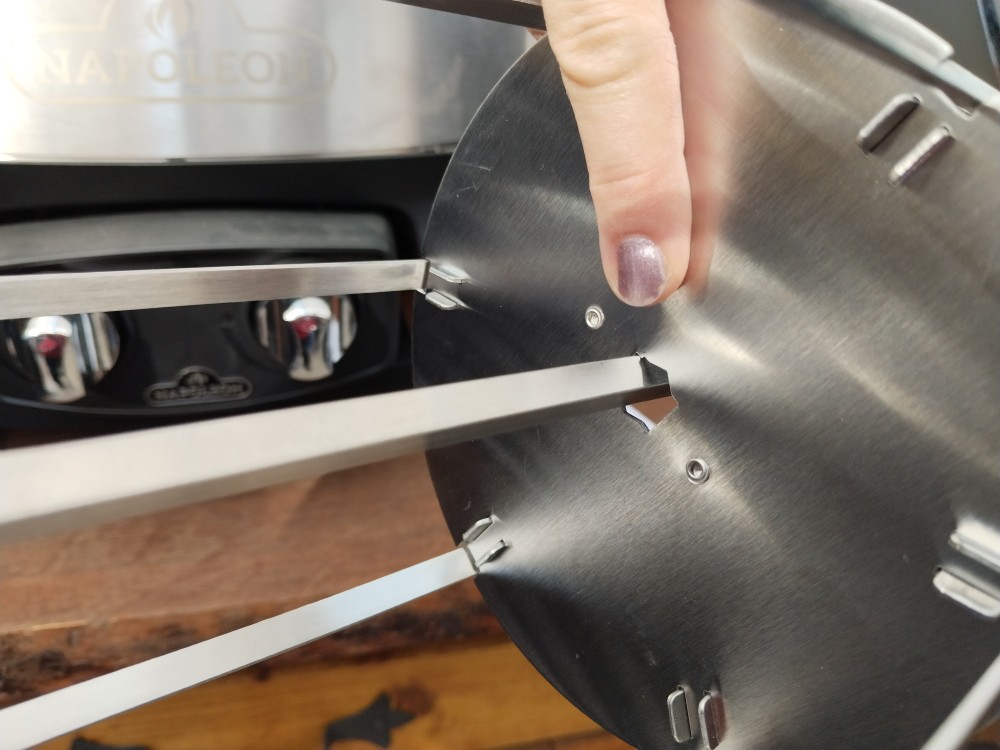 nerezové špízy pro cestovní grily Napoleon Travel