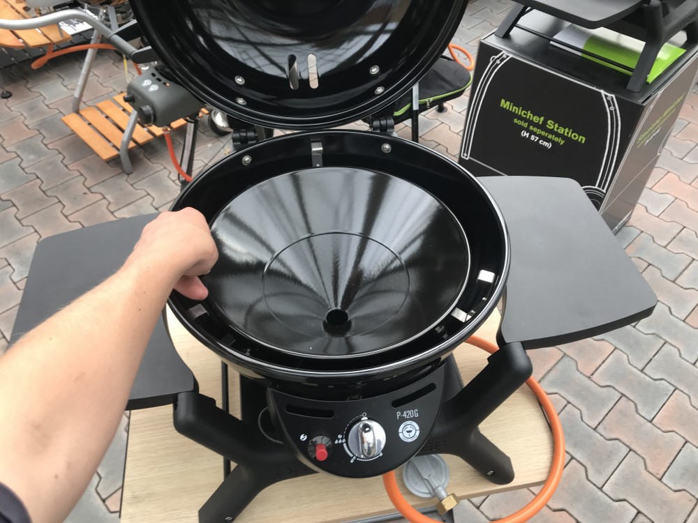 nastavení grilu outdoorchef minichef