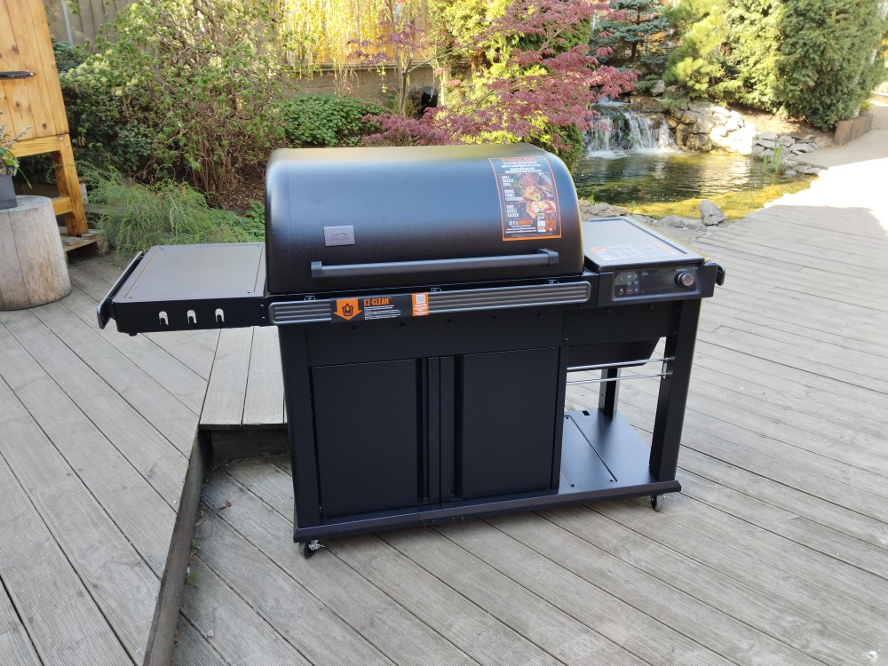 peletový gril traeger woodridge