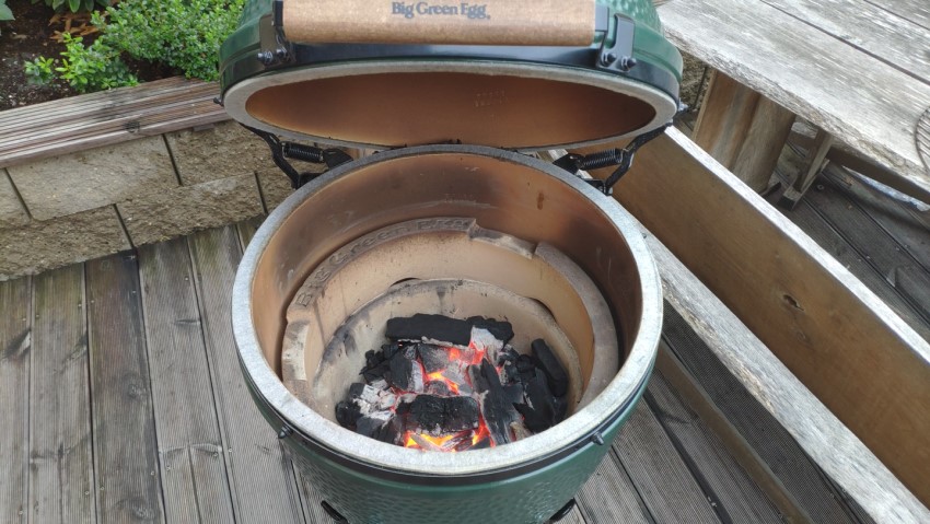 Jak roztopit keramický gril Big Green Egg