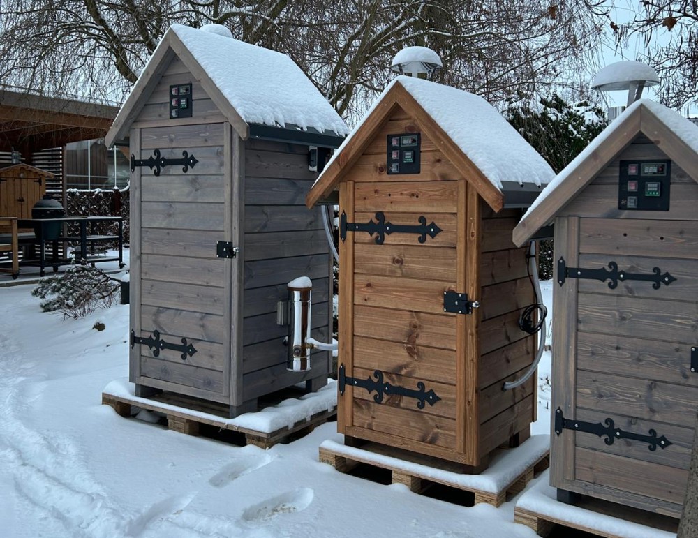 dřevěné udírny Kalme