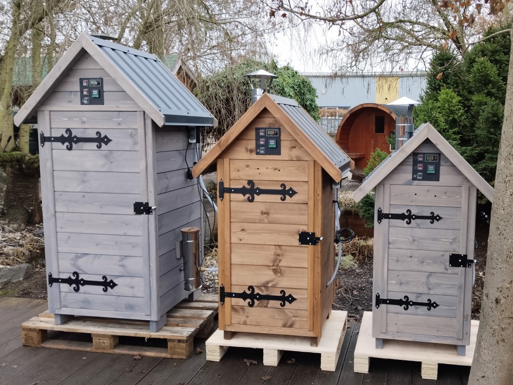 dřevěná digitální elektrická udírna Kalme