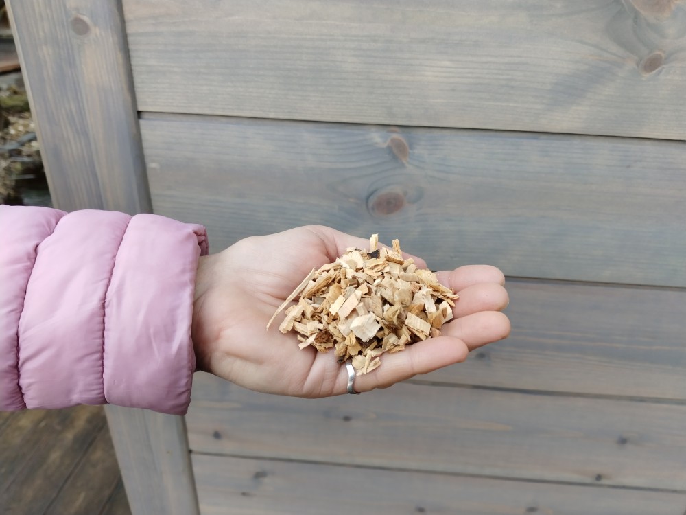 udící štěpka pro udírny kalme