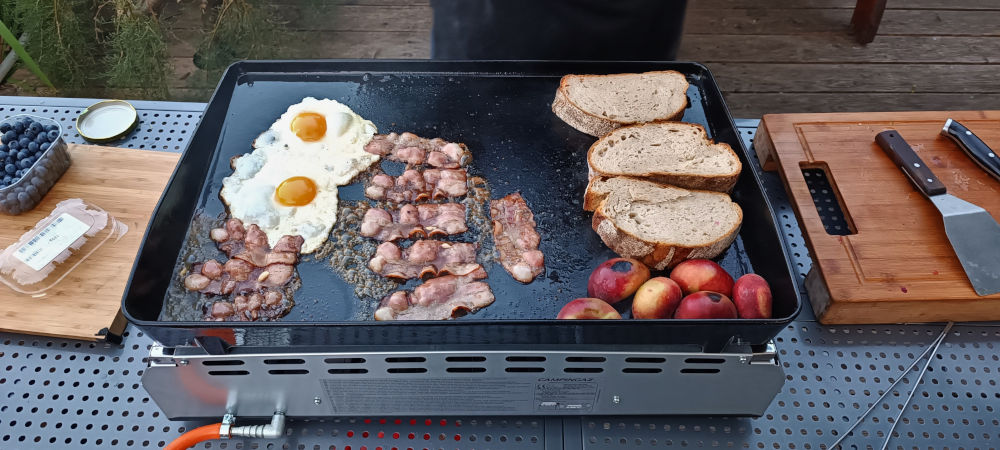 proč vybral plynový gril plancha campingaz