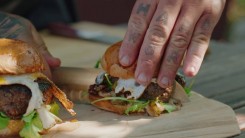 ornyho burger jako španělský ptáček - psatva pro oči