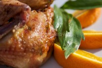 Recept na grilované kuře s pomerančem a libečkem