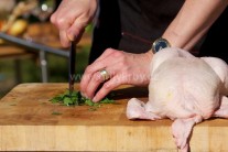 Recept na grilované kuře s pomerančem a libečkem