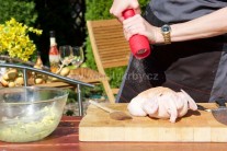 Recept na grilované kuře s pomerančem a libečkem