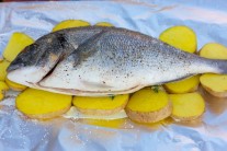 Recept na grilovanou pražmu na bylinkách