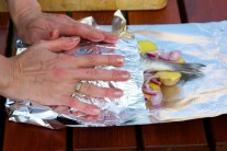 Recept na grilovanou pražmu na bylinkách