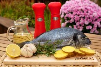 Recept na grilovanou pražmu na bylinkách