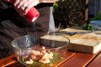 Recept na grilované krevety