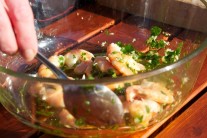 Recept na grilované krevety