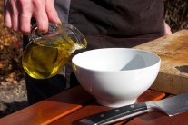 Recept na grilovaný špíz z lososa a krevet