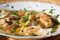 Recept na rybí polévku na grilu