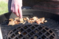 Makrela uzená na grilu